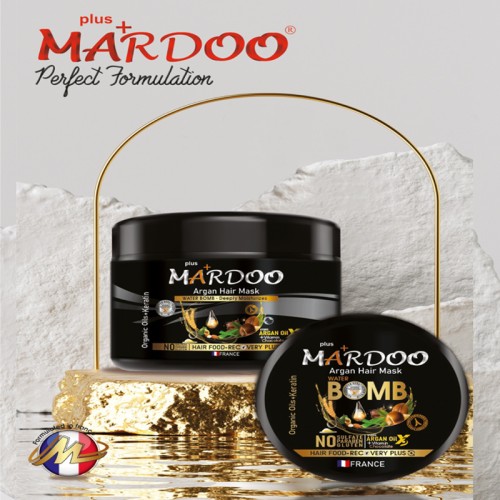 masque capillaire à l'argan Bomb