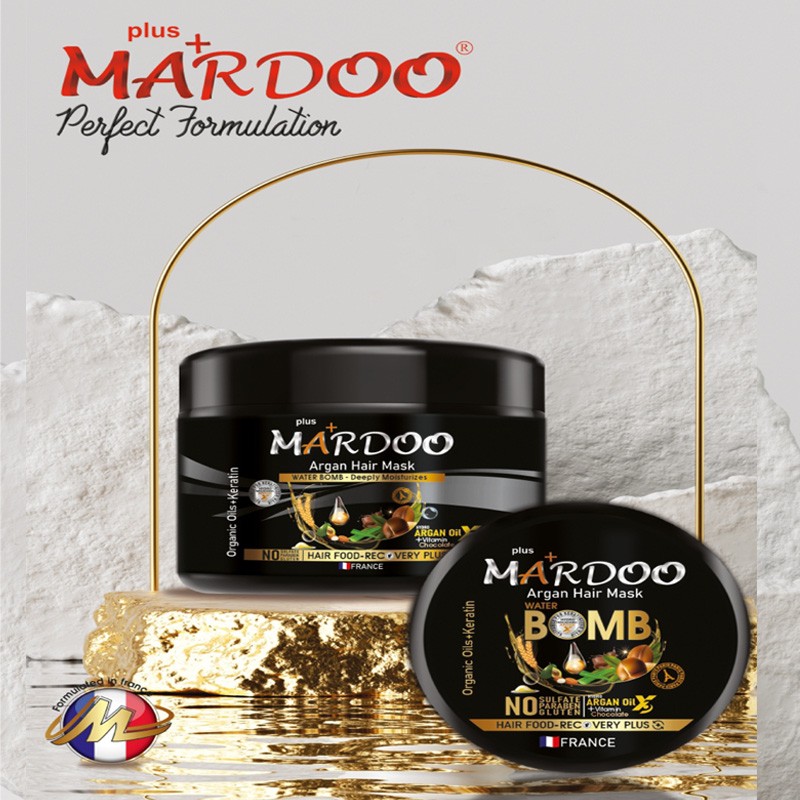 masque capillaire à l'argan Bomb