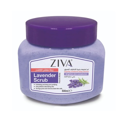Gommage visage et corps ZIVA à la lavande - ZIVA