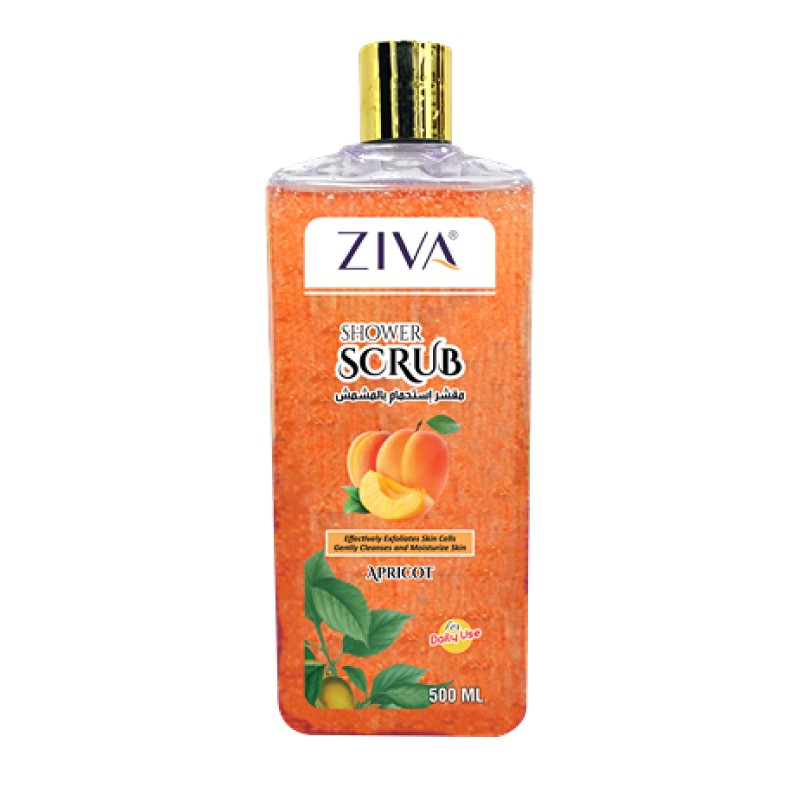 Exfoliant douche, gommage Abricot 500 ml - ZIVA